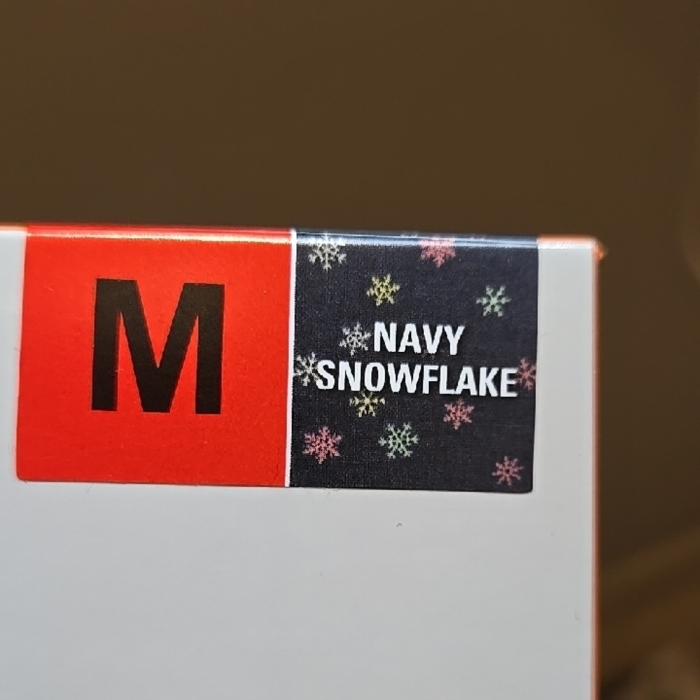 32 Degrees Kids Heat Set - Navy Snowflake Print - Medium - Picture 2 of 5